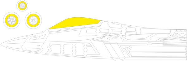 Mask F22A Raptor (I Love Kits)  EX852