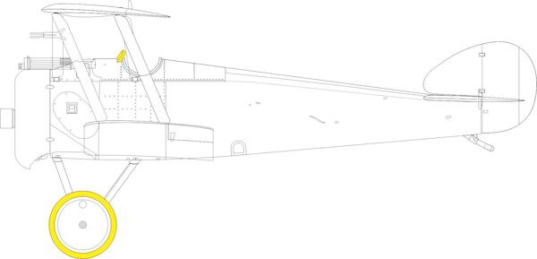 Mask Sopwith Camel (Eduard) EX879