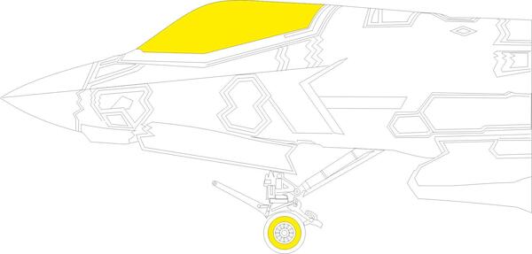 Mask F35B Lightning II TFace (Italeri) EX901