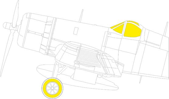 Mask F4U-1A Corsair II TFace (Hobby Boss)  EX903