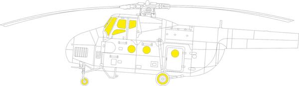 Mask Mil Mi4 'Hound' (Trumpeter) EX910