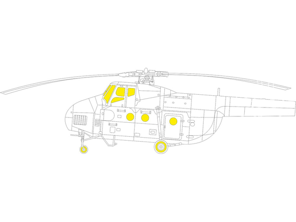 Mask Mil Mi4 'Hound' TFace (Trumpeter) EX911