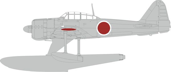 Mask A6M2-N Rufe National Insignia (Eduard) EX969