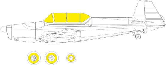 Mask Z-526 Trenér Master TFace (Eduard kit) EX983