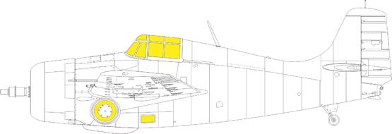 Mask F4F-3 Weekend (Eduard kit) EX984