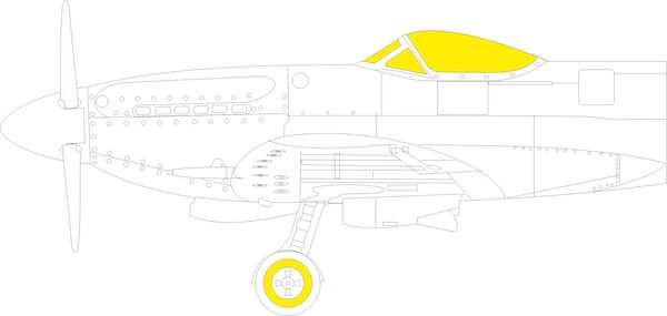 Mask Seafire F. MKXVII (Airfix) EX991