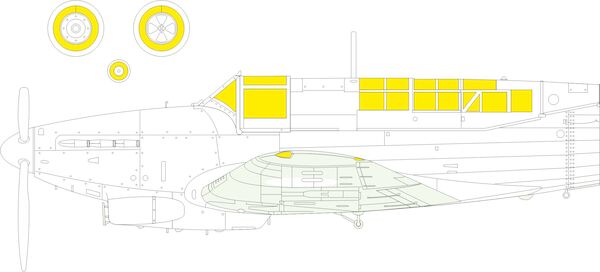 Mask Fairey Fulmar MKi TFace (Trumpeter) EX999