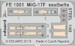 Detailset Mikoyan MiG17F Seatbelts (Hobby Boss) FE1001
