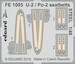 Detailset Polikarpov U2/Po2 Seatbelts (ICM) FE1005
