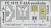 Detailset F22A Raptor Seatbelts (Hasegawa) FE1015