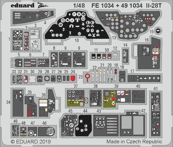 Detailset Ilyushin IL28T Beagle Interior (Bobcat)  FE1034