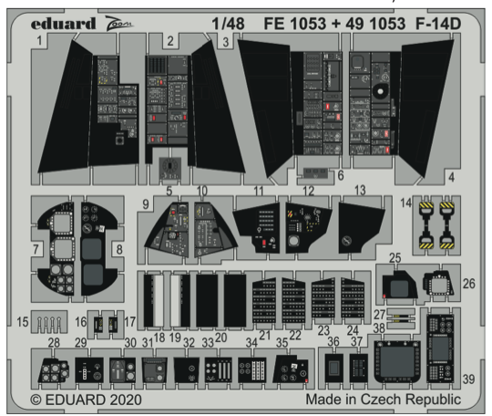 Detailset F14D Tomcat (AMK)  FE1053