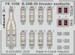 Detailset Douglas B26B-50 Invader Seatbelts (ICM) FE1056