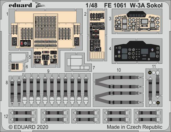 Detailset PZL W3A Sokol (Answer Kits)  FE1061