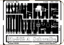 Detailset Messerschmitt ME262A1 (Revell)  FE107