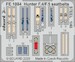 Detailset Hawker Hunter F MK4/55 Seatbelts (Airfix) FE1084