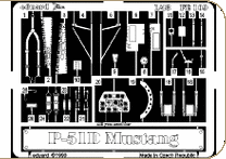 Detailset North American P51D Mustang (Tamiya)  FE109