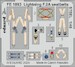 Detailset Lightning F2A Seatbelts (Airfix) FE1093