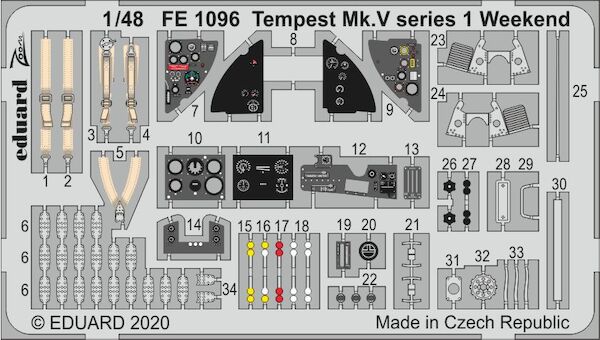 Detailset Tempest MKV Series 1 (Eduard)  FE1096