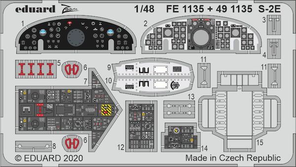 Detailset Grumman S2A Tracker Interior (Kinetic)  FE1135