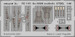 Detailset Sukhoi Su30SM Seatbelts (Kitty hawk) FE1151