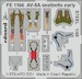 Detailset AV8B Harrier Seatbelts - Early- (Kinetic) FE1166