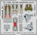 Detailset AV8B Harrier Seatbelts - Early-  (Kinetic) FE1166