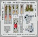 Detailset AV8B Harrier Seatbelts - Early- (Kinetic) FE1166