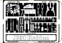 Detailset J2M Raiden (Hasegawa)  FE117