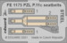 Detailset PZL P11c  Seatbelts (Arma Hobby) FE1175