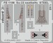 Detailset Sukhoi Su33 Flanker Seatbelts (Minibase) FE1186