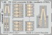 Detailset Lancaster B MK1 Seatbelts - steel (Hong Kong Models) FE1202