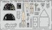 Detailset Spitfire F. MKIXc Weekend  (Eduard) FE1210