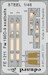 Detailset Focke Wulf FW190D-9 Seatbelts (Eduard) FE1211