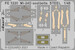 Detailset Mil Mi24D 'Hind' Seatbelts (Eduard/Zvezda) FE1220