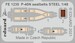 Detailset Curtiss P40N Warhawk Seatbelts (Academy/Accurate/Italeri) FE1235
