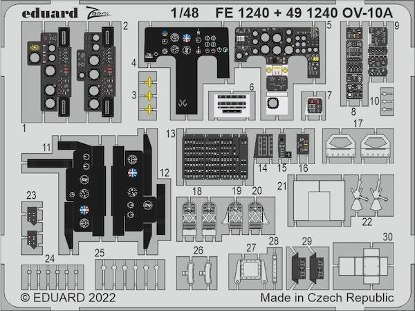 Detailset OV10A Bronco Interior (ICM)  FE1240