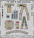 Detailset Lockheed F104S Starfighter Seatbelts (Kinetic) FE1247