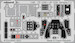 Detailset Vampire F3 Interior Airfix) FE1258