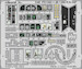 Detailset F/A18F Super Hornet Interior Hobby Boss) FE1260