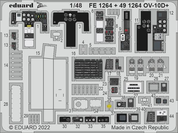 Detailset OV10D+ Bronco Interior (ICM)  FE1264