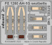 Detailset Bell AH1G Cobra Seatbelts (Special Hobby) FE1280