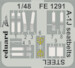 Detailset A1J Skyraider Seatbelts (Tamiya) 
