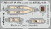 Detailset Republic P47N Thunderbolt Seatbelts (Academy) FE1307