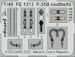 Detailset F35B Lightning II Seatbelts (Italeri) FE1313