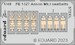 Detailset Avro Anson MKI Seatbelts Airfix) FE1327