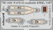 Detailset Republic P47D-25 Thunderbolt Seatbelts - steel-  (Mini Art) FE1408