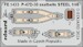 Detailset Republic P47D-30 Thunderbolt Seatbelts (MiniArt) FE1433