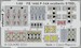 Detailset Grumman F-14A Tomcat Seatbelts (Great Wall Models) FE1446