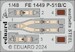 Detailset P51B/C Mustang Seatbelts (Eduard) FE1449